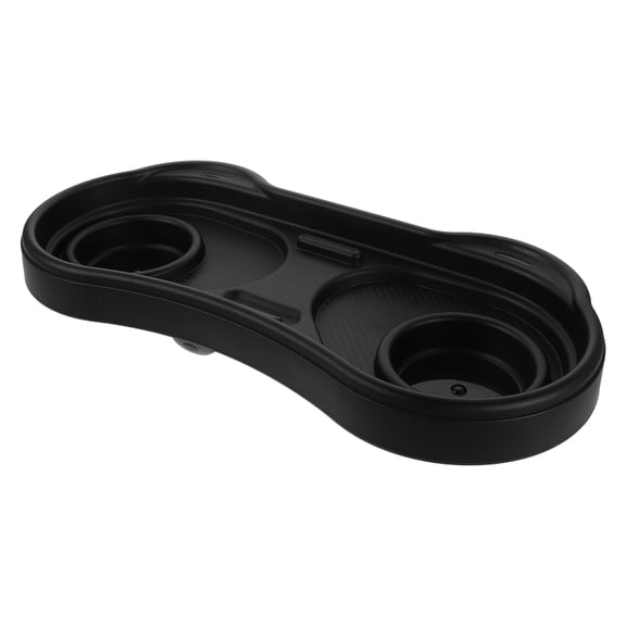 HEANUJJ ABS Snack Tray for Strollers, Black, Fun Panda Design, Easy Install