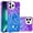 Purple Blue, variant on Phone Case for iPhone 13 Pro Max (Not fit 13 Pro), Shiny Bling Quicksand Effect TPU Bumper Case with Four Corners Anti-Fall Heavy Protection Cover for iPhone 13 Pro Max (6.7) Purple Blue