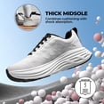 thumbnail image 2 of Zapatillas para Mujer NORTIV 8 SNWS245W Talla 9.5 Blancas, 2 of 9