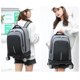 thumbnail image 3 of Mochila con ruedas, compartimento ajustable de 19 pulgadas, negra, grandeMochilas trolley para estudiantes de primaria y secundaria, 3 of 5