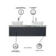 thumbnail image 4 of Gabinete Para Baño Con Doble Lavabo ANTON Minimalista, 4 of 6