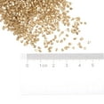 thumbnail image 4 of Triturado Vidrio Chips 100g/3.5oz 2mm-4mm Irregular Metálico Brillante Vidrio para Artesanía Bricolaje Jarrón Relleno Epoxi Resina Decoración, Champagne, 4 of 5