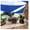 Blue, variant on Paradise 8' x 8' x 8' Sun Shade Sail Triangle Canopy, Permeable Shade Cloth Fabric Sunlight Block Cover HDPE Deck Awning for Outdoor Backyard Pergolas Roof Shading, Sand
