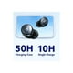 thumbnail image 5 of Soundcore Space A40 - Auriculares Inalámbricos con Micrófono - Intraaurales - Bluetooth - Cancelación Activa de Ruido - Negro, 5 of 8