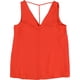 thumbnail image 2 of Blusa de punto bar III con espalda en V para mujer naranja extragrande, 2 of 2