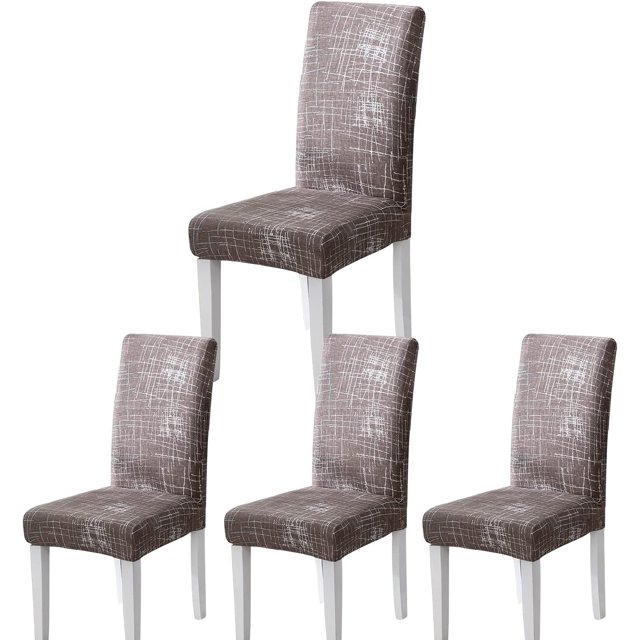 CHAO fundas para sillas, fundas para sillas de comedor, elásticas, para decoración moderna de bodas, hoteles y restaurantes
