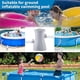 thumbnail image 5 of Bomba de piscina eléctrica Yuarrent 530 galones Reemplazo de filtro de piscina tubería transparente de agua de natación No.01 EU Plug, 5 of 6