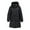 Black, variant on Pyhlmscde Women's Casual Mid Long Waisted Thick Warm Puffer Coat, Puffer Jacket Womens, Winter Coats for Women, Winter Clothing for Women