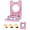 pink, variant on CHICHAUS Sandwich Cutter and Sealer, Square Uncrustables Maker for Kids Lunch, Food Mold (Yellow)