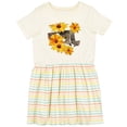 thumbnail image 3 of Inktastic Maryland-black Eyed Susans State Flower Girls Toddler Dress, 3 of 5