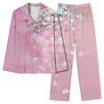 thumbnail image 7 of Iyufng Womens Pajama Sets Long Sleeve,Valentine's Day Pajama Sets for Women Plus Size,Sleepwear Sets,2 Piece Womens Plus Loungewear with Pockets V-Neck Valentines Love Heart Pjs S-XXXL, 7 of 7