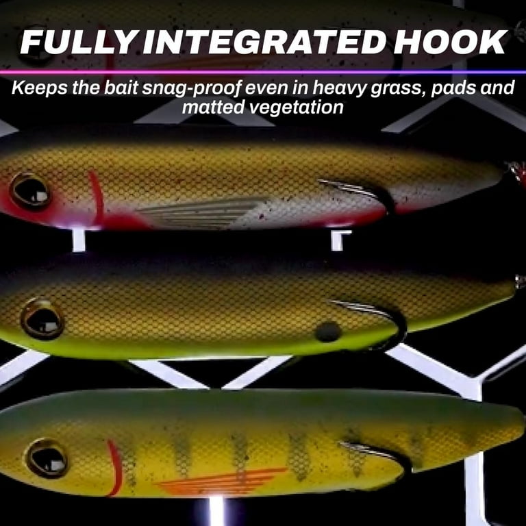 Snag Proof, Topwater Fishing Lure, Zoo Pup 1/2 oz, Bone - Walmart.com