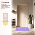 thumbnail image 3 of ODIKA 8'x10' Machine Washable Non-Slip Area Rug, Enchanted Arc Motif High Traffic Rug, Purple, 392949, 3 of 7