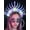 Blue-pink a, variant on Light Up Crown Headband, Glowing Festival Party LED Accessory for Women