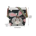 thumbnail image 7 of Jiibva Embroidered Shoulder Bag Boho Ethnic Shoulder Purse Hippie Messenger Bag Tote Handbag Crossbody Bag for Women, 7 of 7