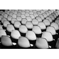 thumbnail image 2 of Pfeiffer, Peter 14x11 White Modern Wood Framed Museum Art Print Titled - Seats, 2 of 4