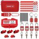thumbnail image 1 of LotoKit de 35 Piezas, Kit Eléctrico Portátil de Bloqueo y Etiquetado para Dispositivos de Bloqueo Industriales, Kit de Candado Profesional, 1 of 5