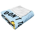 thumbnail image 3 of Cartoon Network's Johnny Bravo Don't Touch The Hair Kids Silk Touch Throw Blanket, 3 of 5