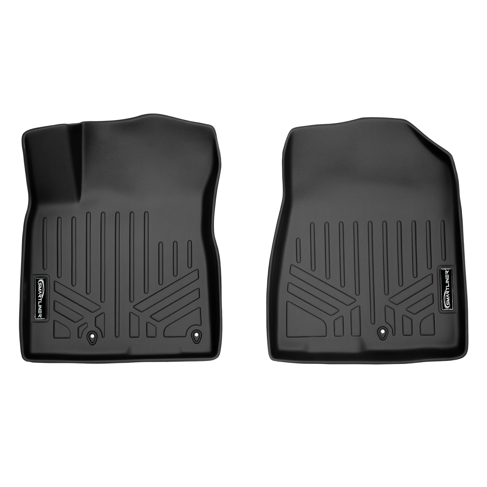 Smartliner Custom Fit Floor Mats Liners 1st Row Black For 20172020 Kia