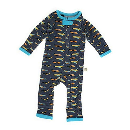 

Kozi & Co. Boys Baby and Toddler Romper Coverall Take Flight 0-3 Months