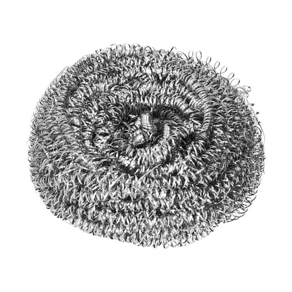Stainless Steel Scouring Ball, Spiral Scrubbing Pad for Pots and Pans