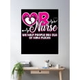 thumbnail image 2 of Ob Nurse We Help People Get Out Of Tights Places Poster Wall Art, Modern Wall Decor, 24x36 UNFRAMED, 2 of 3