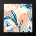 thumbnail image 2 of Vess, June Erica 20x20 Black Modern Framed Museum Art Print Titled - Terra Cotta Blooms III, 2 of 5