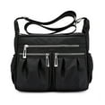 thumbnail image 3 of zttd women fashion waterproof large capacity travel messenger bags shopping handbags, 3 of 3