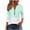 Green-b, variant on Half Zip Women Long Sleeve Shirts Crew Neck Colorblock Casual Tops Fall out Going Trip Blouses Purples 3XL