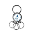 thumbnail image 1 of Deporte de invierno SKI Suit acuarela Llavero de metal de acero inoxidable Llavero Anillo de cadena Llavero, 1 of 3