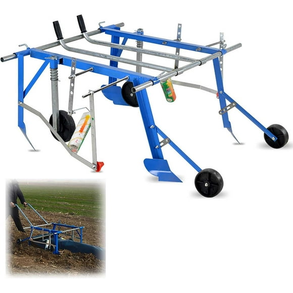 Hand-Pulled Mulch Film Machin Agricultural Machinery,Hand-Held Mulching Machine Automatic Mulching The Depth is Adjustable Convenient,Garden Mulch Film for Greenhouses,Gardens,Orchards, High