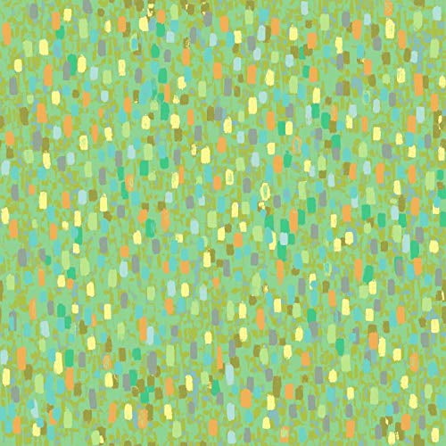 Stitch & Sparkle Impressionism Moment Collection, Green, 44 Inches