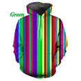thumbnail image 1 of Sweat à Capuche Imprimé 3D Rayé Populaire pour Hommes et Femmes Manches Longues Décontracté Ample Mode Graphique, 1 of 5