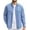 Light Blue, variant on COOFANDY Mens Shirt Jacket Long Sleeve Untucked Shirts Stretch Lightweight Shirt Button Down Overshirt