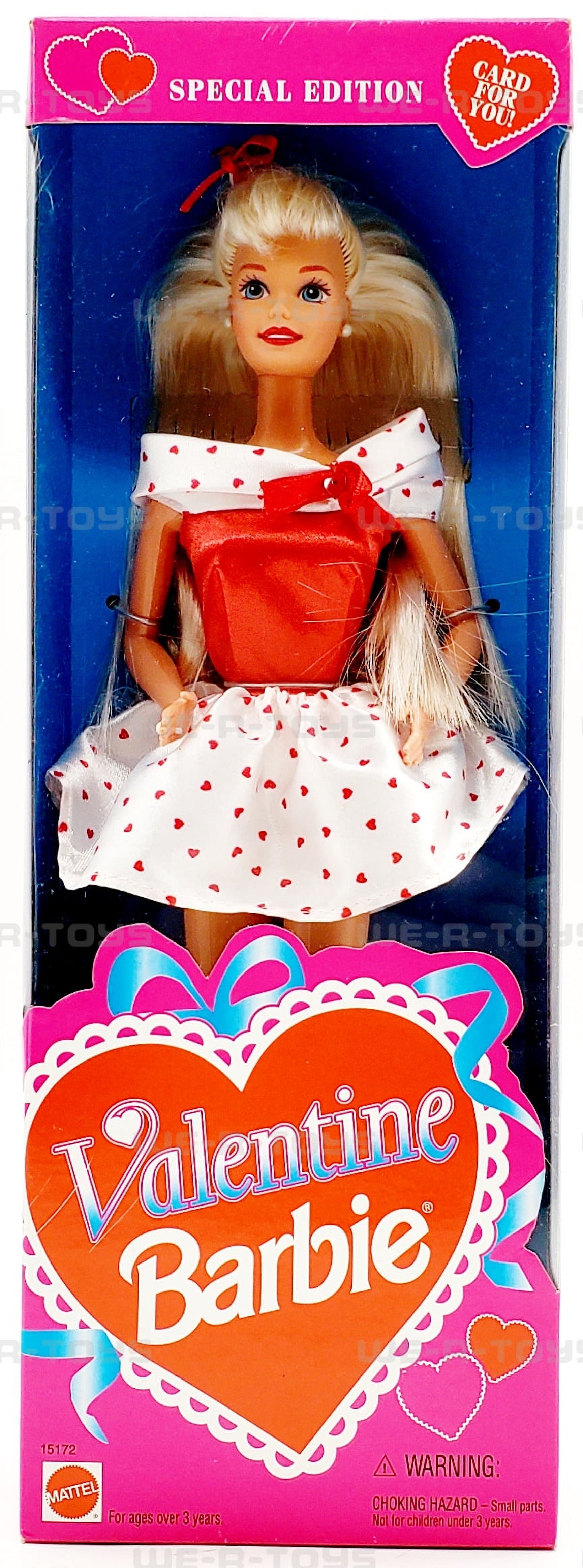 Valentine Barbie Doll Special Edition 1995 Mattel 15172
