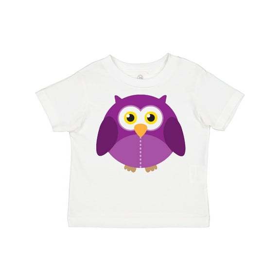 Inktastic Purple Owl Bird Boys or Girls Toddler T-Shirt