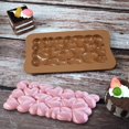 thumbnail image 3 of Zeiwohndc Handmade 3D Soap Bar Craft Kitchen Baking Mold Heart Pattern Chocolate Shape, 3 of 8