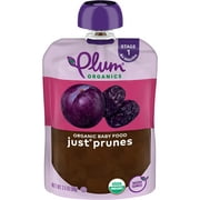 Plum Organics Stage 1 Organic Baby Food Pouch: Just Prunes - 3.5 oz