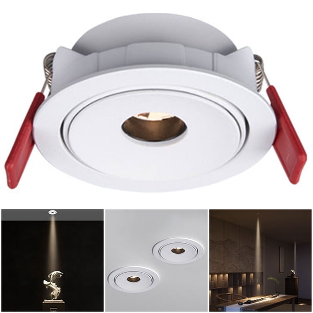 Focos Empotrada en El Techo Downlight LED para (3W 3000K)