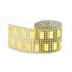 thumbnail image 1 of Bewildely 2 rollos de cinta de diamantes de imitación, pegatina de cristal, accesorios de celebración para decoración de bodas, adornos adhesivos Artesanía Dorado 91.44 cm Bewildely HA075511-01, 1 of 6