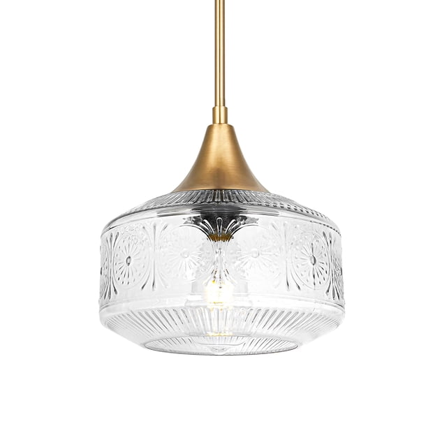 Lámpara Colgante DSMJFU 23 cm Latón Dorado Vintage Ajustable