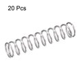 thumbnail image 2 of Unique Bargains 9mmx1mmx40mm 304 Stainless Steel Compression Spring 31.4N Load Capacity 20 pcs, 2 of 5