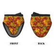 thumbnail image 2 of Pofeuu Vintage maple leaf autumn Print Thickened Mini Silicone Oven Mitts Heat Resistant, Rubber Oven Mitt Gloves, Finger Pinch Grips, Pot Holder, Silicone Potholder, 2 of 7
