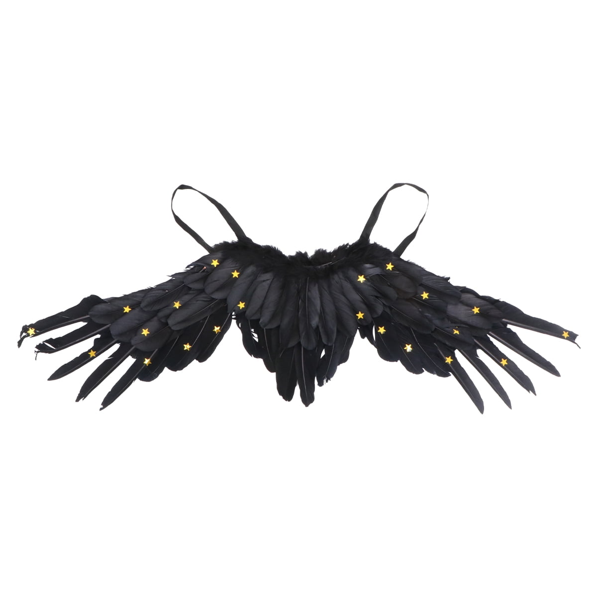 Fairy Angel Wings Costume Cosplay Angle Girl Kids Dress Wing Eagleblack