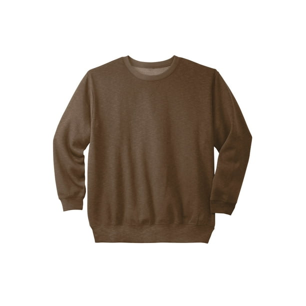 men's big and tall crewneck sweatshirts