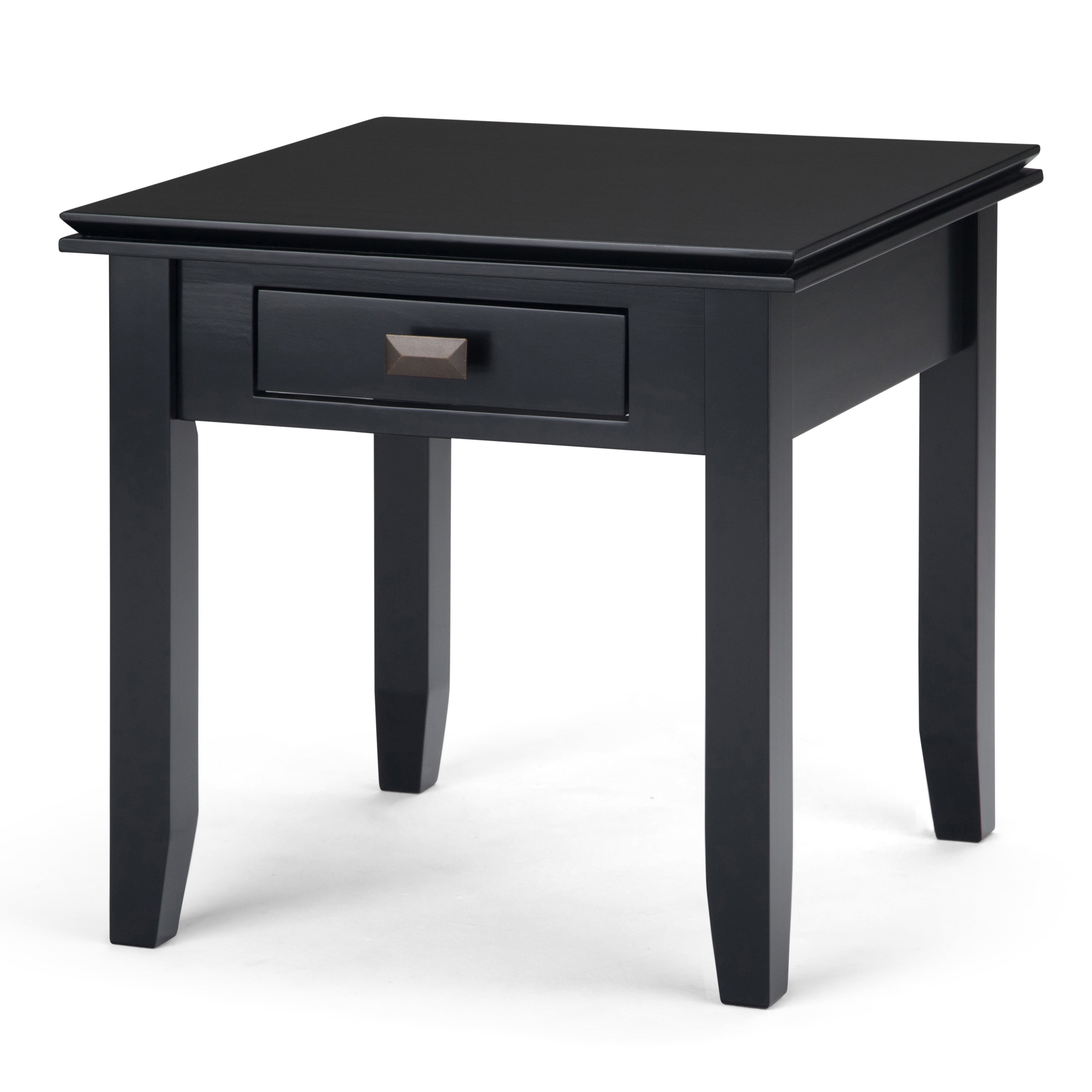 Brooklyn + Max Holden Solid Wood 21 inch Wide Square Contemporary End