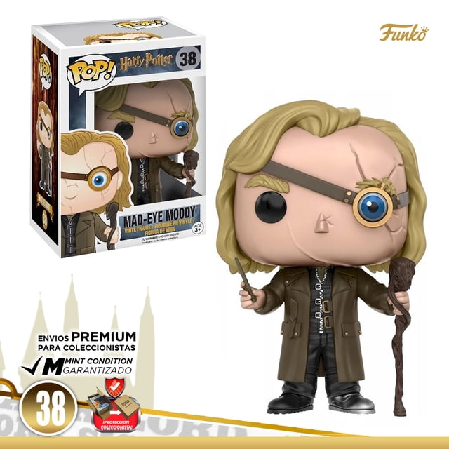 Funko Pop Ojo Loco Moody #38 Harry Potter Y El Caliz De Fuego Original Mad-Eye Moody Alastor Moody
