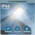 thumbnail image 7 of Adewalk Solar Lights Outdoor, 6500K Solar Flood Lights Outdoor, IP66 Waterproof Solar Street Lights with Motion Sensor and Remote Control for Dusk-to-Dawn Illumination, 7 of 7