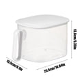 thumbnail image 2 of 2.4 Liter Refrigerated Storage Box, Food Grade Plastic, Transparent Lid, Large Capacity, For Fridge, Produce Preservation, Kitchen Organization, Fresh Food Container, Safe Non-Toxic Material, 2 of 7