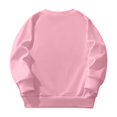 thumbnail image 4 of BAODANN Girl's Graphic Prints Sweatshirt Crewneck Long Sleeve Cute Drop Shoulder Pullover Tops Youth Large Toddler Hoodie 2t Sweater 4t Girl Sweaters with Zipper Spitfire Hoodie for Kids Hoodies for, 4 of 4